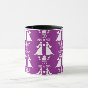 Gay Girls Wedding Day Tasse