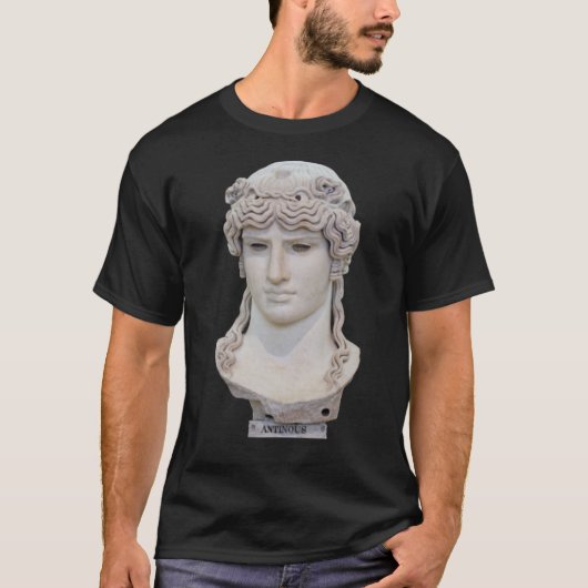 Gay God Antinous T-Shirt (Vorderseite)
