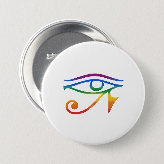 Gay Goth Pride Button (Vorne & Hinten)