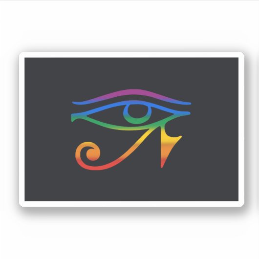 Gay Goth Pride Flag Aufkleber (Vorderseite)