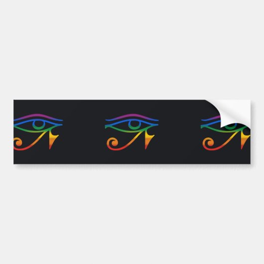 Gay Goth Pride Flag Autoaufkleber (Vorne)