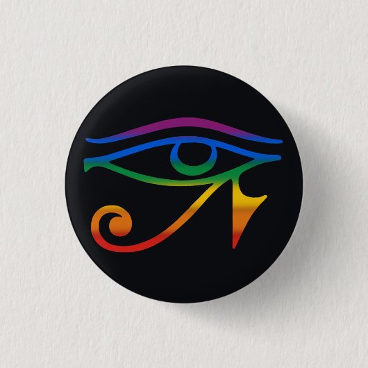 Gay Goth Pride Flag Button (Vorderseite)