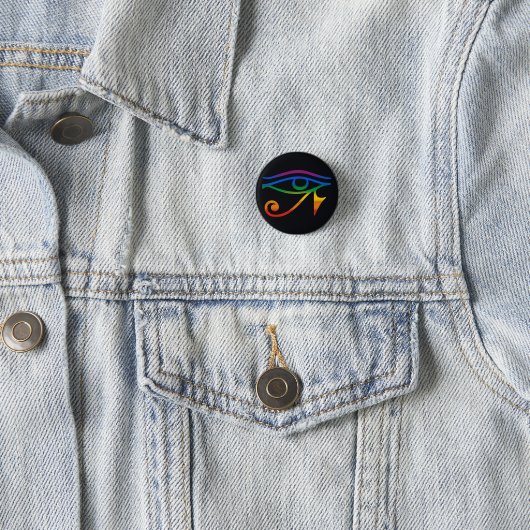 Gay Goth Pride Flag Button (Beispiel)