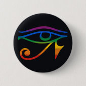 Gay Goth Pride Flag Button (Vorderseite)