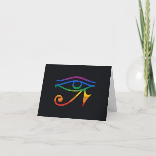 Gay Goth Pride Flag Dankeskarte (Vorderseite)