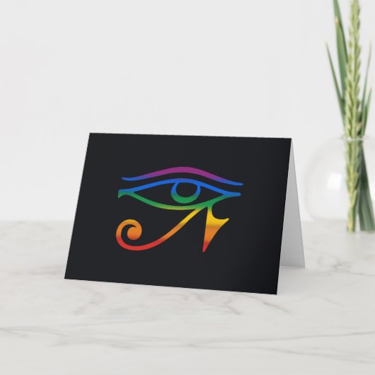 Gay Goth Pride Flag Feiertagskarte (Vorderseite)