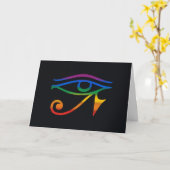 Gay Goth Pride Flag Karte (Gelbe Blume)