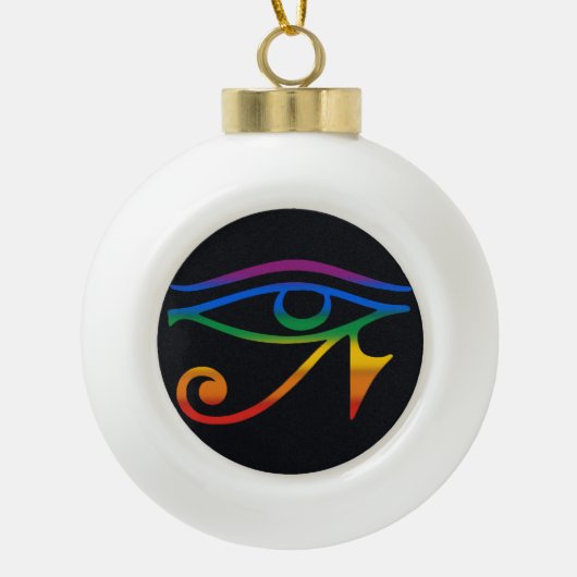 Gay Goth Pride Flag Keramik Kugel-Ornament (Vorderseite)