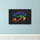 Gay Goth Pride Flag Leinwanddruck (Insitu (Holzboden))
