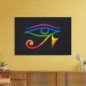 Gay Goth Pride Flag Leinwanddruck (Insitu (Wohnzimmer))