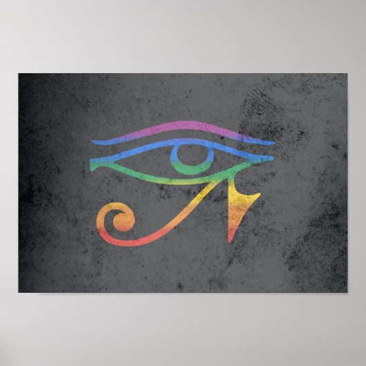 GAY GOTH PRIDE FLAG POSTER (Vorne)