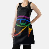 Gay Goth Pride Flag Schürze (InSitu)