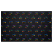 Gay Goth Pride Flag Stoff (Fat Quarter (45,7 x 55,9 cm))