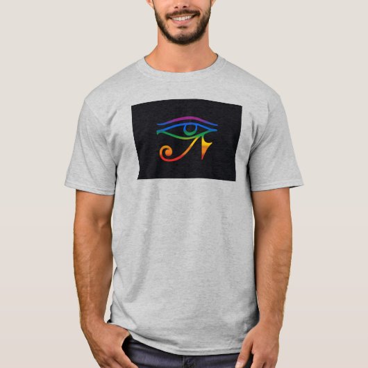 Gay Goth Pride Flag T-Shirt (Vorderseite)