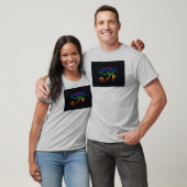 Gay Goth Pride Flag T-Shirt (Unisex)