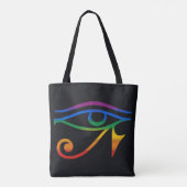Gay Goth Pride Flag Tasche (Rückseite)