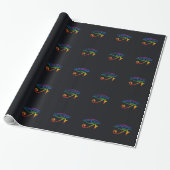 GAY GOTH PRIDE GESCHENKPAPIER (Ungerollt)