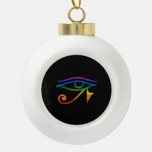 Gay Goth Pride Keramik Kugel-Ornament