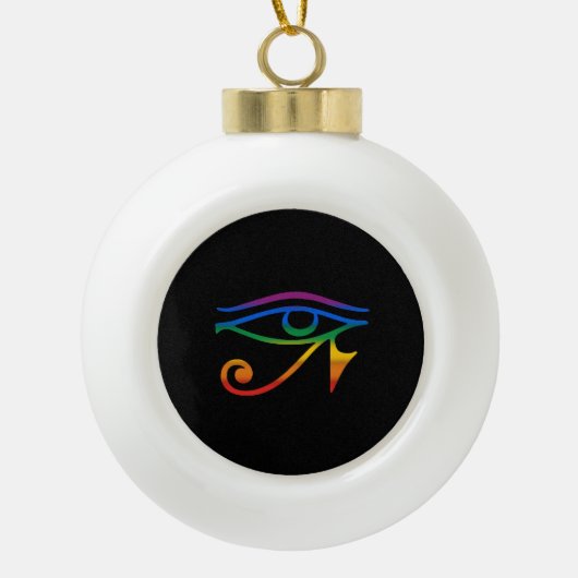 Gay Goth Pride Keramik Kugel-Ornament (Vorderseite)