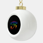 Gay Goth Pride Keramik Kugel-Ornament (Rechts)