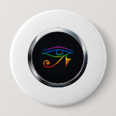 GAY GOTH PRIDE MEDALLION BUTTON (Vorderseite)