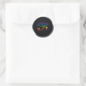 GAY GOTH PRIDE MEDALLION RUNDER AUFKLEBER (Tasche)