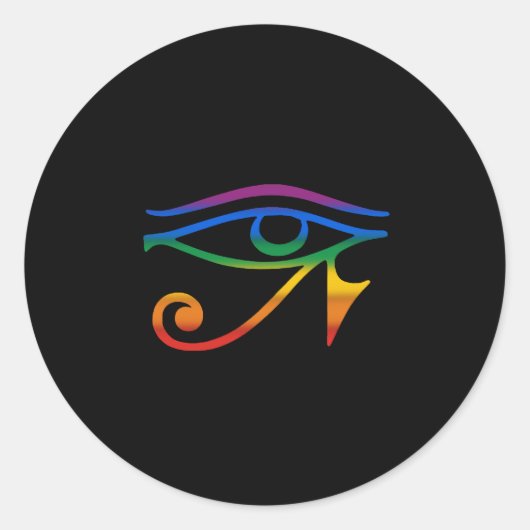 Gay Goth Pride Runder Aufkleber (Vorderseite)