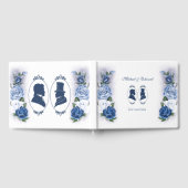 Gay Grooms Regency Blue Rose Gästebuch (Voll)