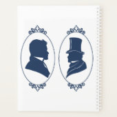 Gay Grooms Regency Blue Rose Planer (Rückseite)