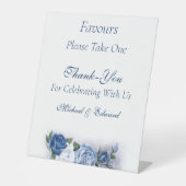 Gay Grooms Regency Blue Rose Sockelschild (Vorderseite)