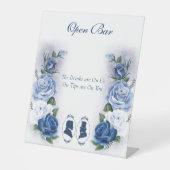 Gay Grooms Regency Blue Rose Sockelschild (Vorderseite)