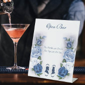 Gay Grooms Regency Blue Rose Sockelschild