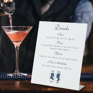 Gay Grooms Regency Blue Rose Sockelschild