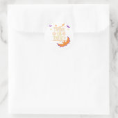 Gay Halloween oder Leckerei Runder Aufkleber (Tasche)