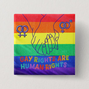 Gay hat Rechte Button