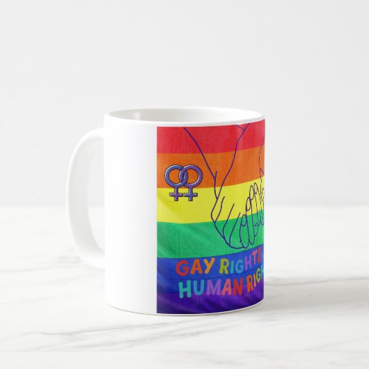 Gay hat Rechte Kaffeetasse (Vorderseite Links)