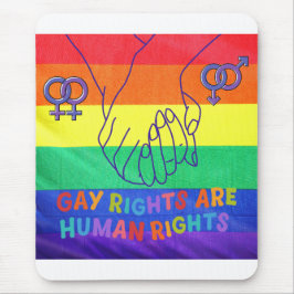 Gay hat Rechte Mousepad