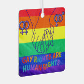 Gay hat Rechte Ornament Aus Metall (Vorderseite Rechts)