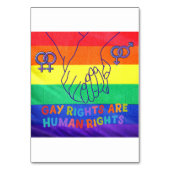 Gay hat Rechte Tischnummer (Rückseite)