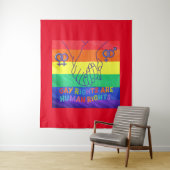 Gay hat Rechte Wandteppich (Beispiel)