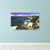 Gay Head Cliffs, gestreifte Bass Fishing Grounds Leinwanddruck (Insitu (Holzboden))