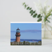 Gay Head Light Martha's Vineyard Postkarte (Stehend Vorderseite)