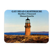 Gay Head Lighthouse, Martha's Vineyard MA Magnet (Horizontal)