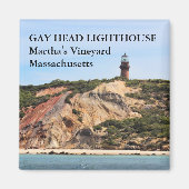 Gay Head Lighthouse, Martha's Vineyard MA Magnet (Vorne)
