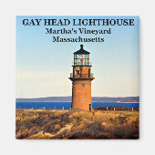 Gay Head Lighthouse, Martha's Vineyard MA Magnet (Vorne)