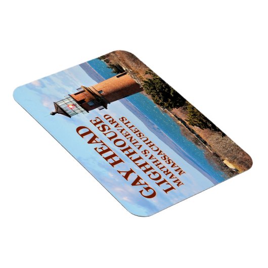 Gay Head Lighthouse, Martha's Vineyard MA Magnet (Rechte Seite)