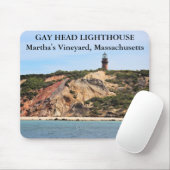 Gay Head Lighthouse, Martha's Vineyard MA Mousepad (Mit Mouse)