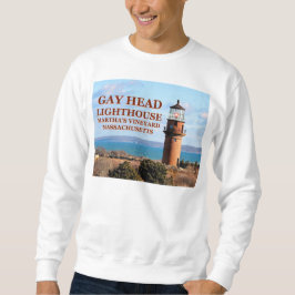 Gay Head Lighthouse, Martha's Vineyard MA Sweatshirt