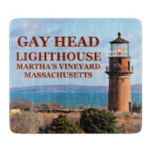 Gay Head Lighthouse, Massachusetts Cutting Board Schneidebrett (Vorderseite)
