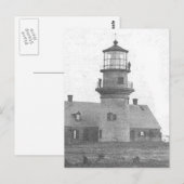 Gay Head Lighthouse Postkarte (Vorne/Hinten)